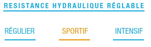 Résistance Hydraulique réglable - Utilisation: Sportif