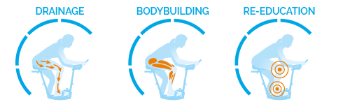 1/4 Bodybuilding, 1/3 Drainage and 3/4 Re-education